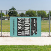 Custom name & color Camper Van 横断幕 (インサイチュ)