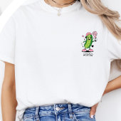 Custom Name Coquette Pickleball Girl  T-Shirt Tシャツ