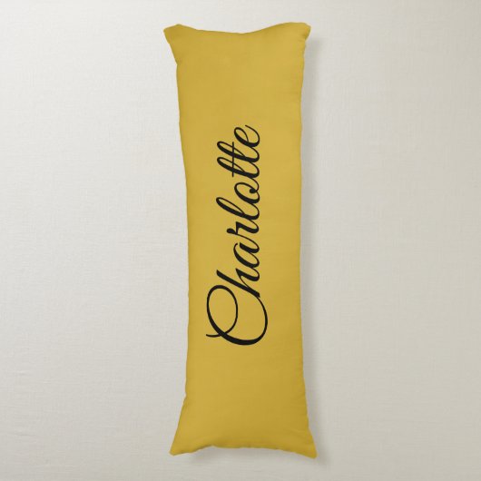 Custom Name Cozy Body Pillow Personalized Design ボディピロー (正面縦)