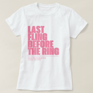 Custom Name Date & Location Bride Tribe Tee Tシャツ