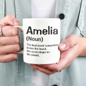 Custom Name Definition Mug Personalized Dictionary マグカップ