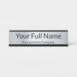Custom Name Desk Name Plate for Office Decor デスクネームプレート
