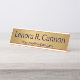 Custom Name Desk Name Plate for Office Decor デスクネームプレート