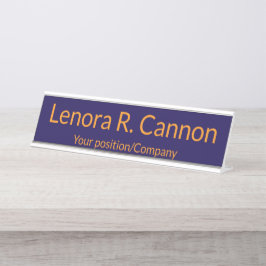 Custom Name Desk Name Plate for Office Decor デスクネームプレート