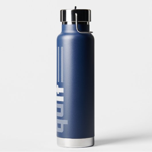 Custom Name "Don't Quit" ウォーターボトル (左面)