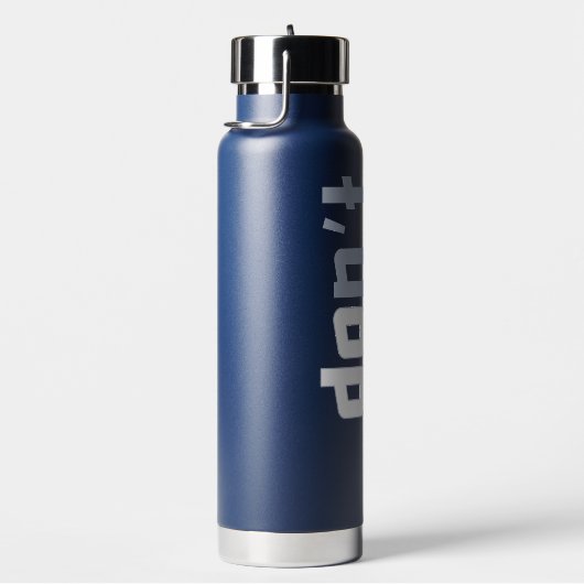 Custom Name "Don't Quit" ウォーターボトル (右面)