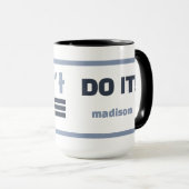 Custom Name "Don't Quit" マグカップ (正面右)