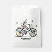 Custom Name Easter Bicycle Design フェイバーバッグ (正面)