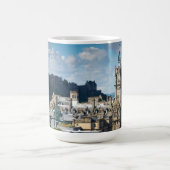Custom Name Edinburgh Scotland コーヒーマグカップ (中央)