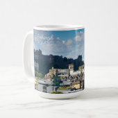 Custom Name Edinburgh Scotland コーヒーマグカップ (正面左)