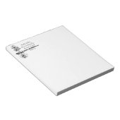 Custom Name Encouraging Scripture Psalm 1:3 ノートパッド (アングル)