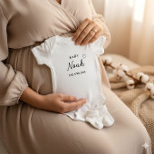 Custom Name & Expected Month ベビーボディスーツ