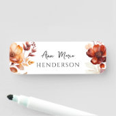 Custom Name Fall Wildflower  名札 (インサイチュ)