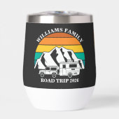 custom name family vacation mountain Road Trip (正面)