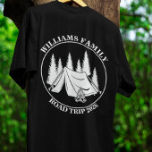 custom name family vacation mountain Road Trip Tシャツ