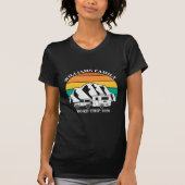 custom name family vacation mountain Road Trip Tシャツ (正面)