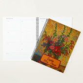 Custom Name  Floral Planner プランナー手帳 (ディスプレー)