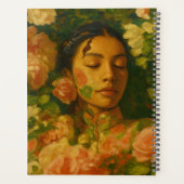 Custom Name  Floral Planner プランナー手帳 (裏面)