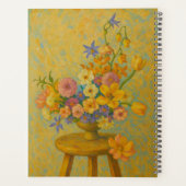 Custom Name  Floral Planner プランナー手帳 (裏面)