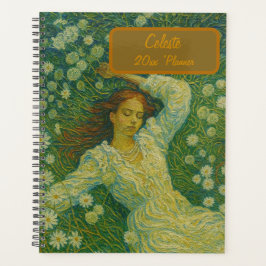 Custom Name  Floral Planner プランナー手帳