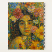 Custom Name  Floral Planner プランナー手帳 (裏面)