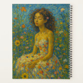 Custom Name  Floral Planner プランナー手帳 (裏面)