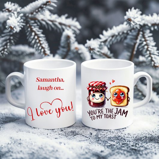 Custom Name Food Humor Mug Best Love Gift Idea コーヒーマグカップ
