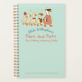 Custom Name Fun Cool Teacher Goose Planner プランナー手帳 (正面)