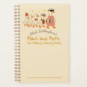 Custom Name Fun Cool Teacher Goose Planner プランナー手帳 (正面)