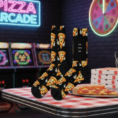 Custom Name Funny Pizza Socks – Personalized Gift" ソックス