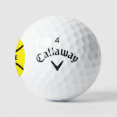 Custom Name Golf Balls Ideal for Golfers and Event ゴルフボール (ロゴ)