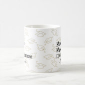 Custom Name Graduation Gift | Funny Graduation コーヒーマグカップ (中央)