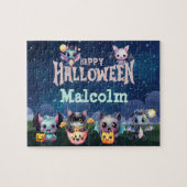 Custom Name Halloween Dragon Puzzle  ジグソーパズル (横)