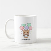 Custom Name Healthcare Hero Gift コーヒーマグカップ (左)