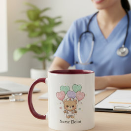 Custom Name Healthcare Hero Gift コーヒーマグカップ