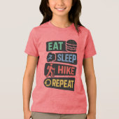 Custom Name Hiking トライブレンドTシャツ (正面)