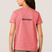 Custom Name Hiking トライブレンドTシャツ (裏面)