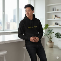 Custom Name Hoodie Cozy Stylish Wear Men