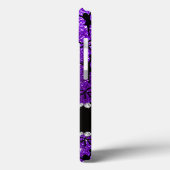 Custom name indigo purple glitter cheerleading Case-Mate iPhoneケース (裏面 / 左)