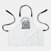Custom name Kids apron  エプロン (正面)