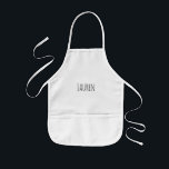 Custom Name Kids Apron 子供用エプロン<br><div class="desc">Custom Name Kids Apron</div>