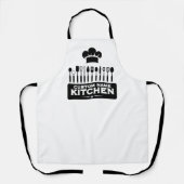 Custom Name Kitchen Chef Design Apron エプロン (正面)