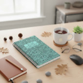 Custom Name Knit Turquoise Planner プランナー手帳