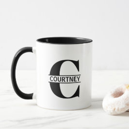 Custom Name Letter 'C' Mug マグカップ