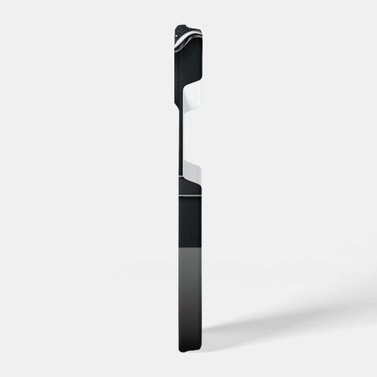 ✨ Custom Name Liquid Flow Dripping Paint Aesthetic iPhoneケース (左側面)