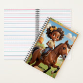 Custom Name Little Rider, Big Dreams ノートブック (内側)