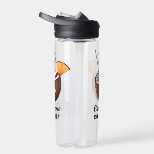 Custom Name & Location Coco Loco ウォーターボトル (右面)