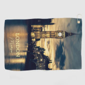 Custom Name London ゴルフタオル (横)