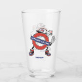 Custom Name London Calling タンブラーグラス (裏面)