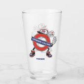 Custom Name London Calling タンブラーグラス (正面)